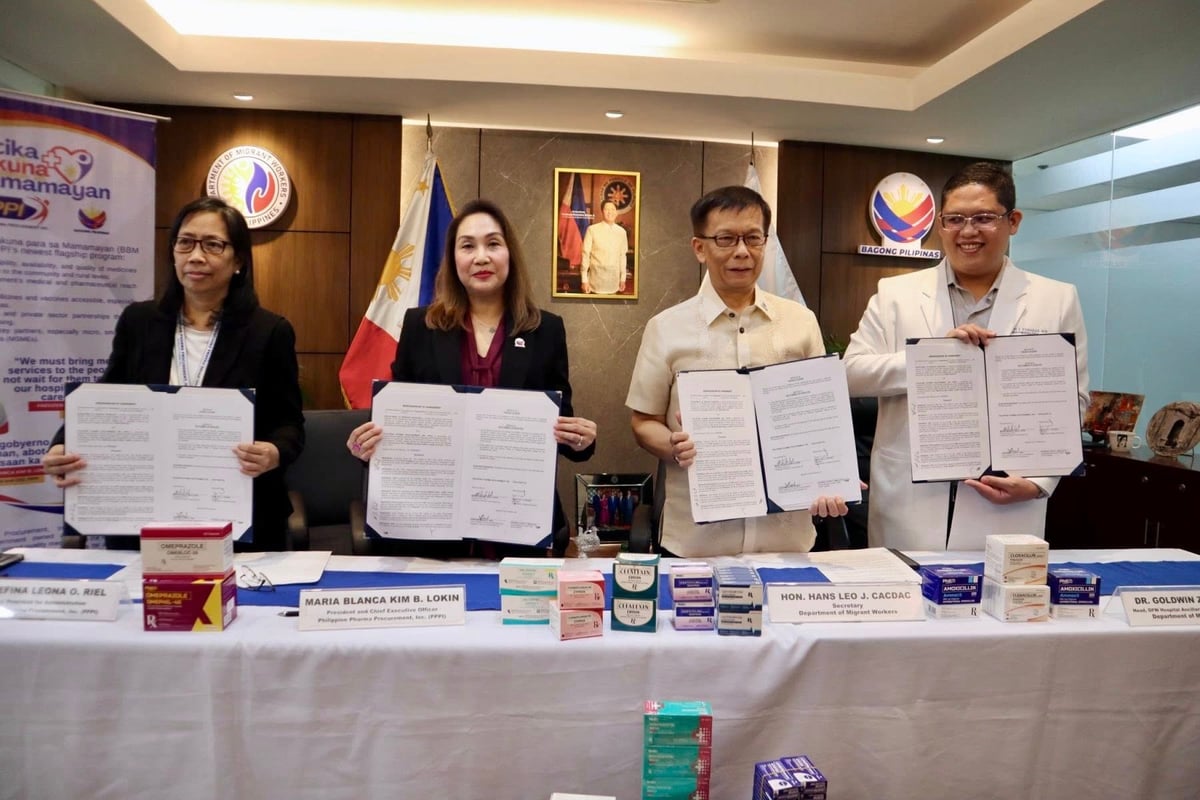 Pharma franchises open to OFW groups, says DMW