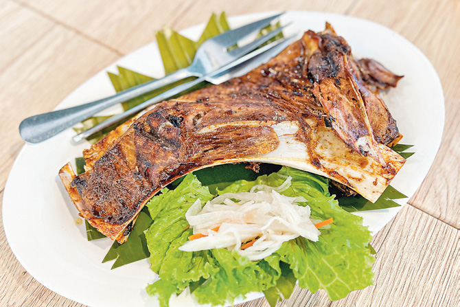 Never miss the grilled Tuna at Tuna Express