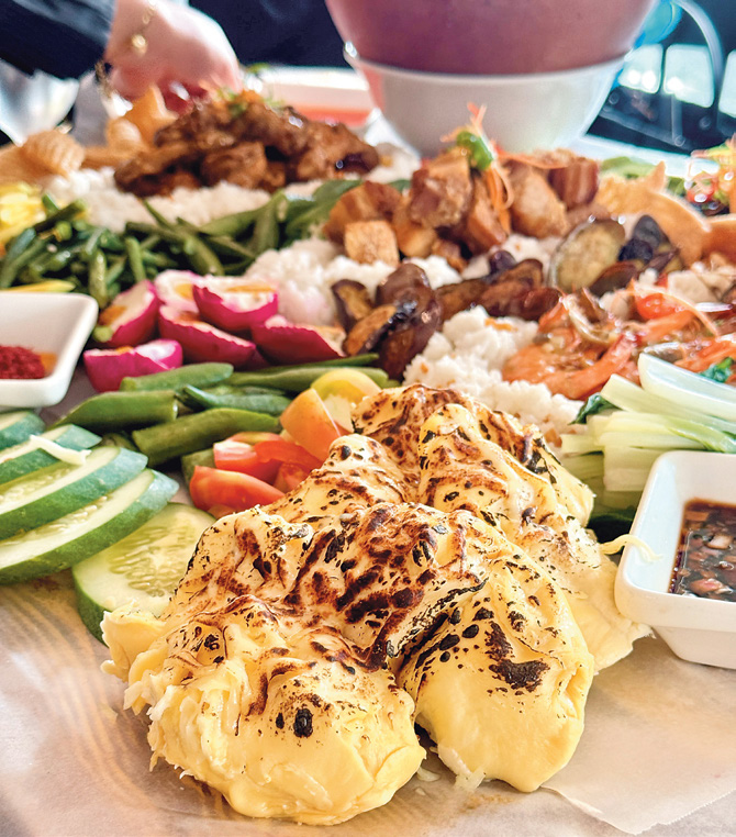 Grilled Durian and more for a seasonal twist in time for Kadayawan Festival at Park Inn by Radisson Davao.