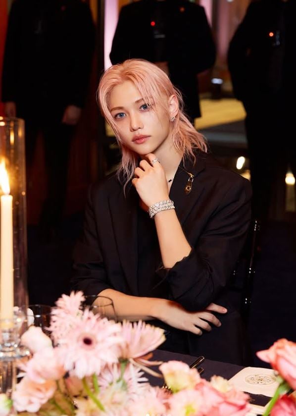 Felix stuns in black at Louis Vuitton’s High Jewellery dinner in Seoul