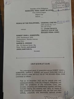 Ex-Camp John Hay developers indicted for P11.2M hotel unit scam