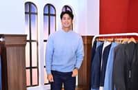 Pangilinan in JW Anderson ensemble.