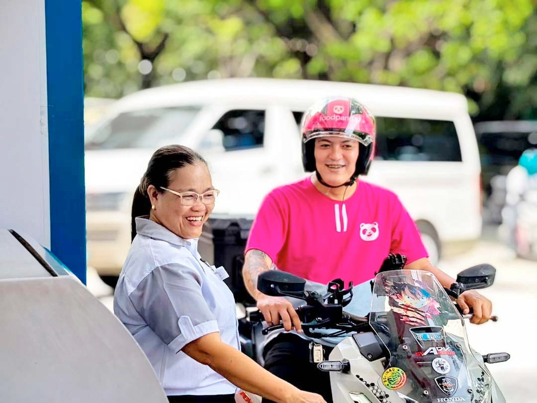 Foodpanda riders score big fuel savings