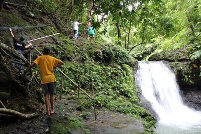 Waterfall in Subic Bay