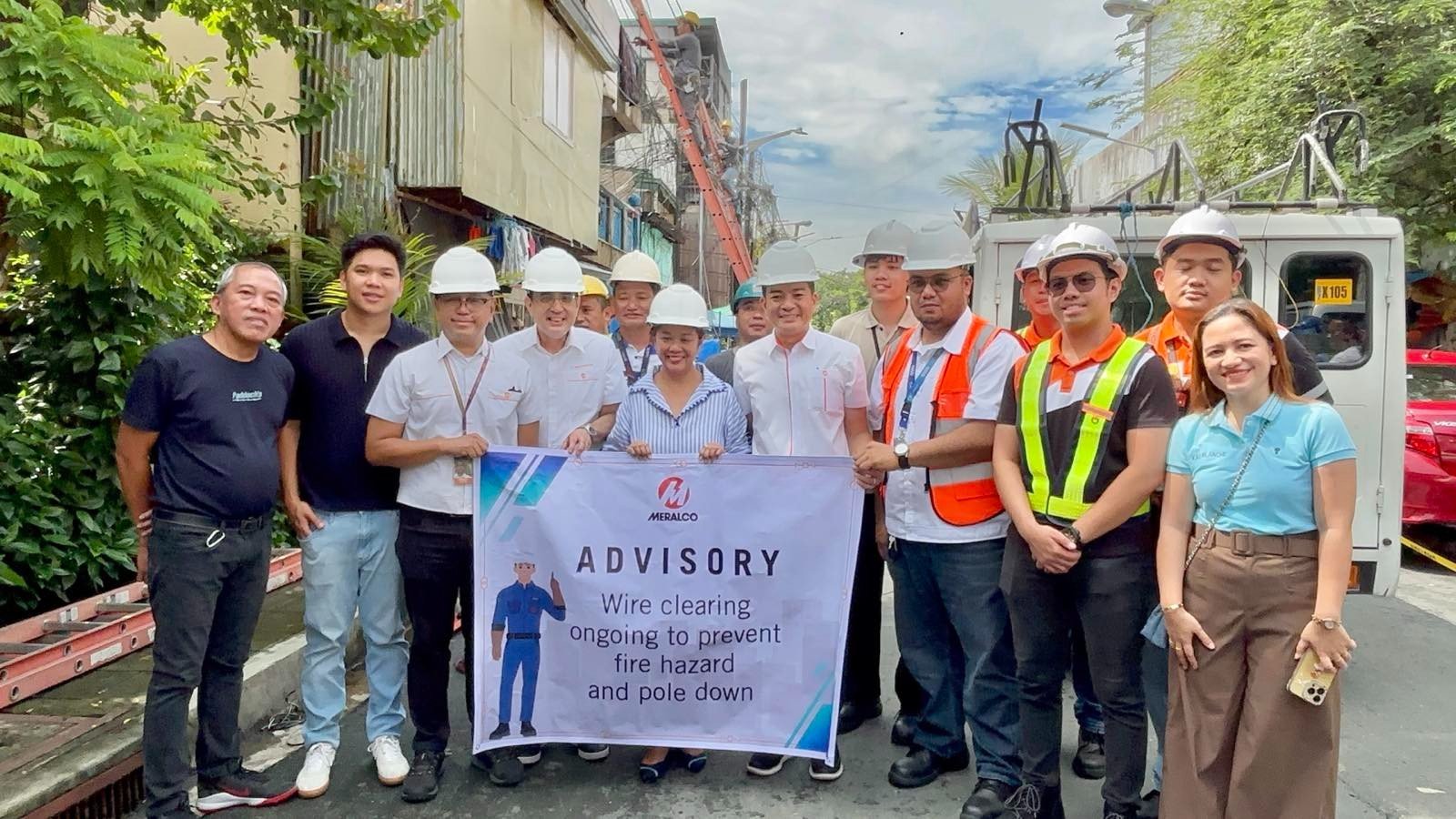 Meralco, Makati LGU step up wire clearing