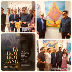 Pen Medina opens solo exhibit ‘Paikot-ikot Lang’