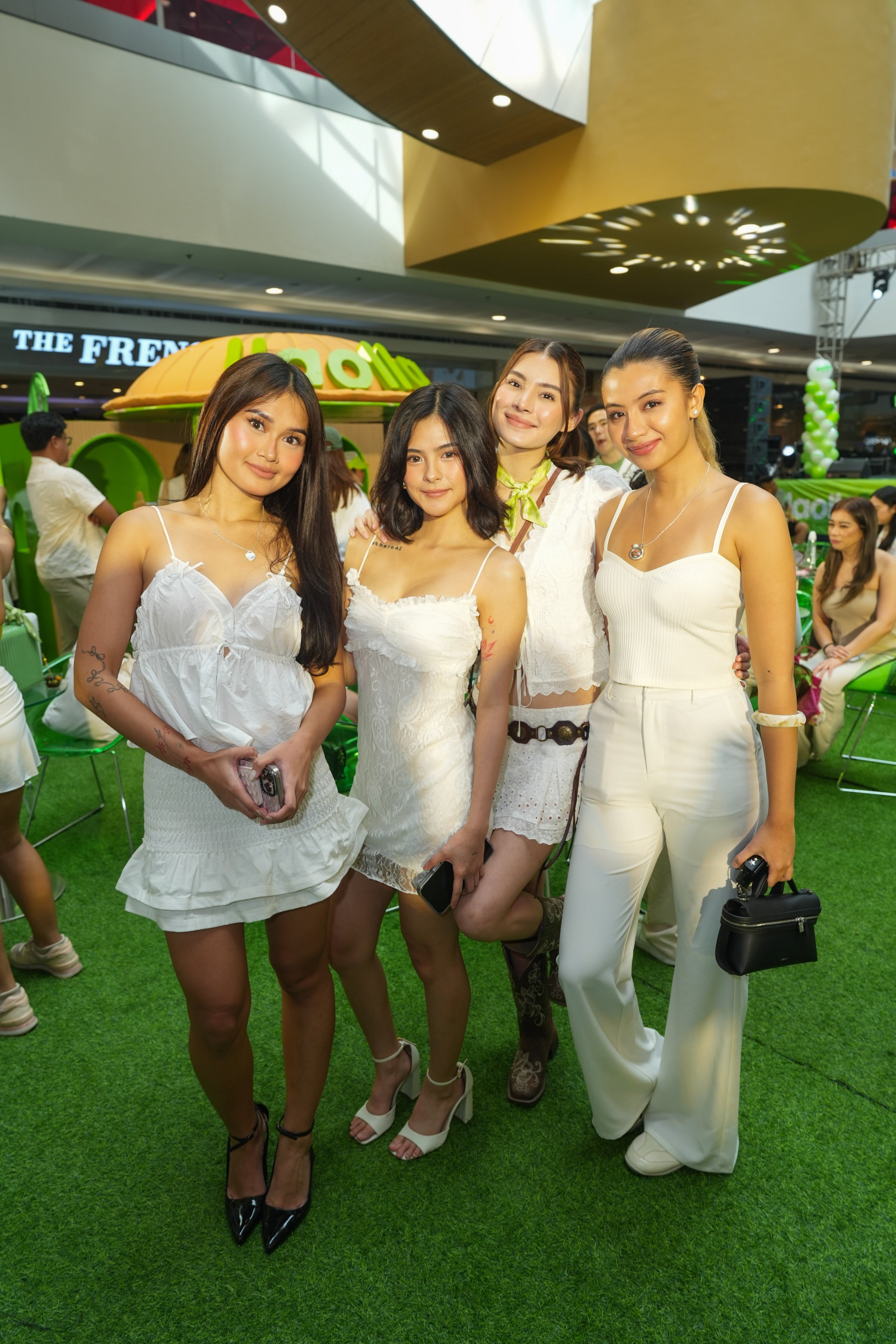 Holy Ghail, Kirsten Gonzales, Caitlyn Stave and Sofia Jahrling.