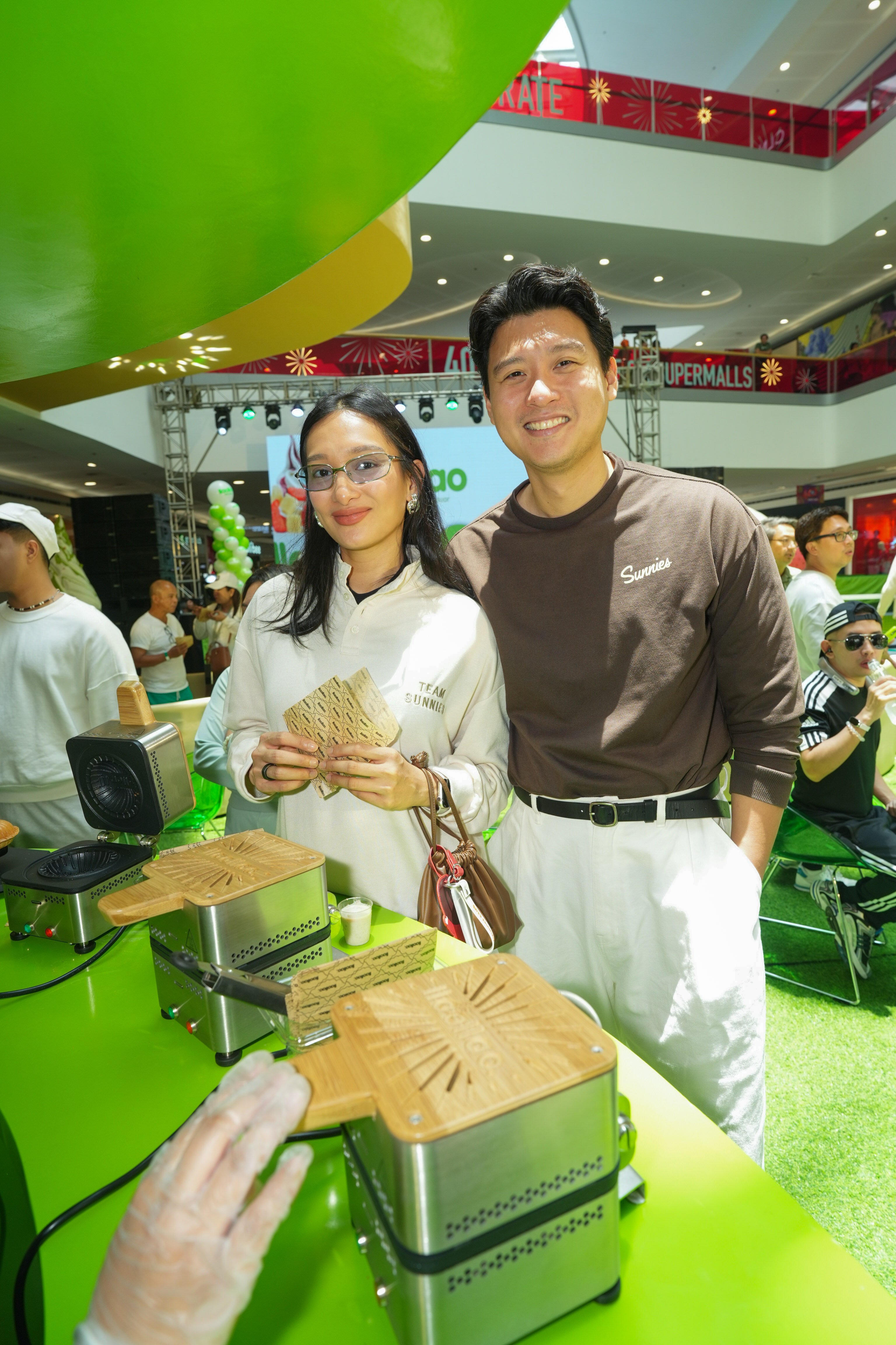 Bea Soriano Dee and Eric Dee Jr.