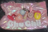 Unique finds from affordable new Filipino brand Chu Chu, Korean-inspired makeup made in Taiwan and China. These products are discounted and come with a free pillow bag at BeautyCon 2025.
