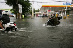 QC drainage overwhelmed by ‘extraordinary’ rain, says MMDA