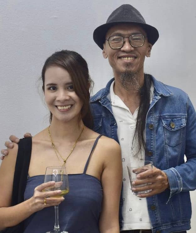 Pristine de Leon and Alvin Zafra.