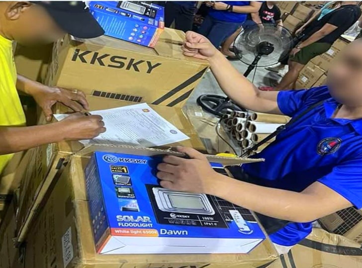 Substandard solar lights, panels seized in Bulacan 