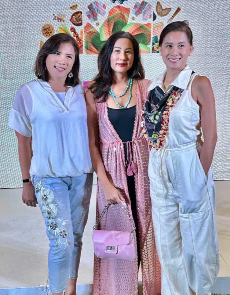 Denise Sta. Maria, Penny Lopez Katigbak and Frannie Manotoc.