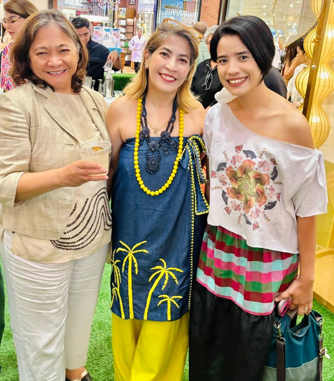 Thelma Sugay, Vicky Marchadesch and Kate Singson.