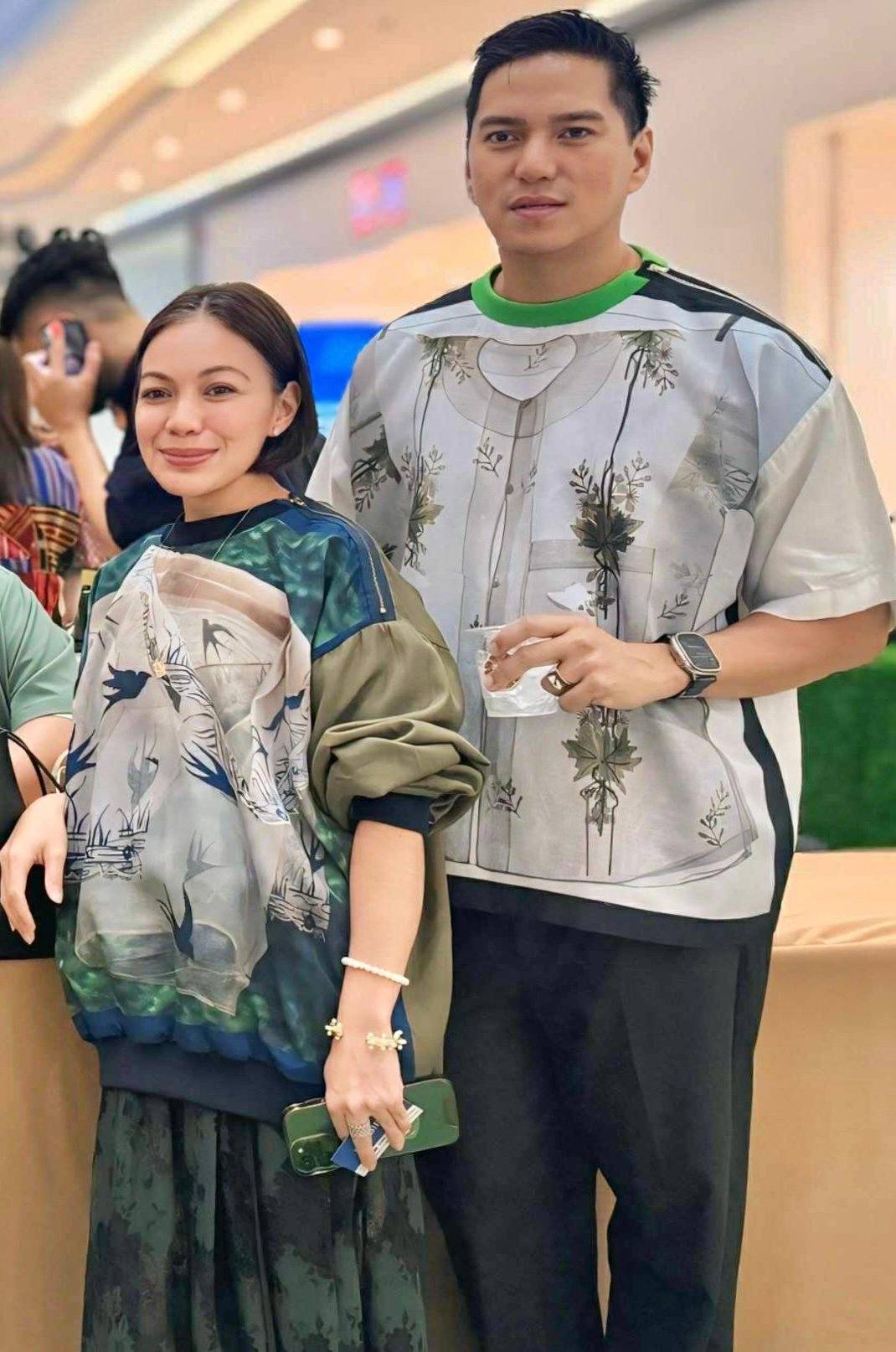 Bianca Salonga and JR Arce.