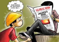Jakarta an omen