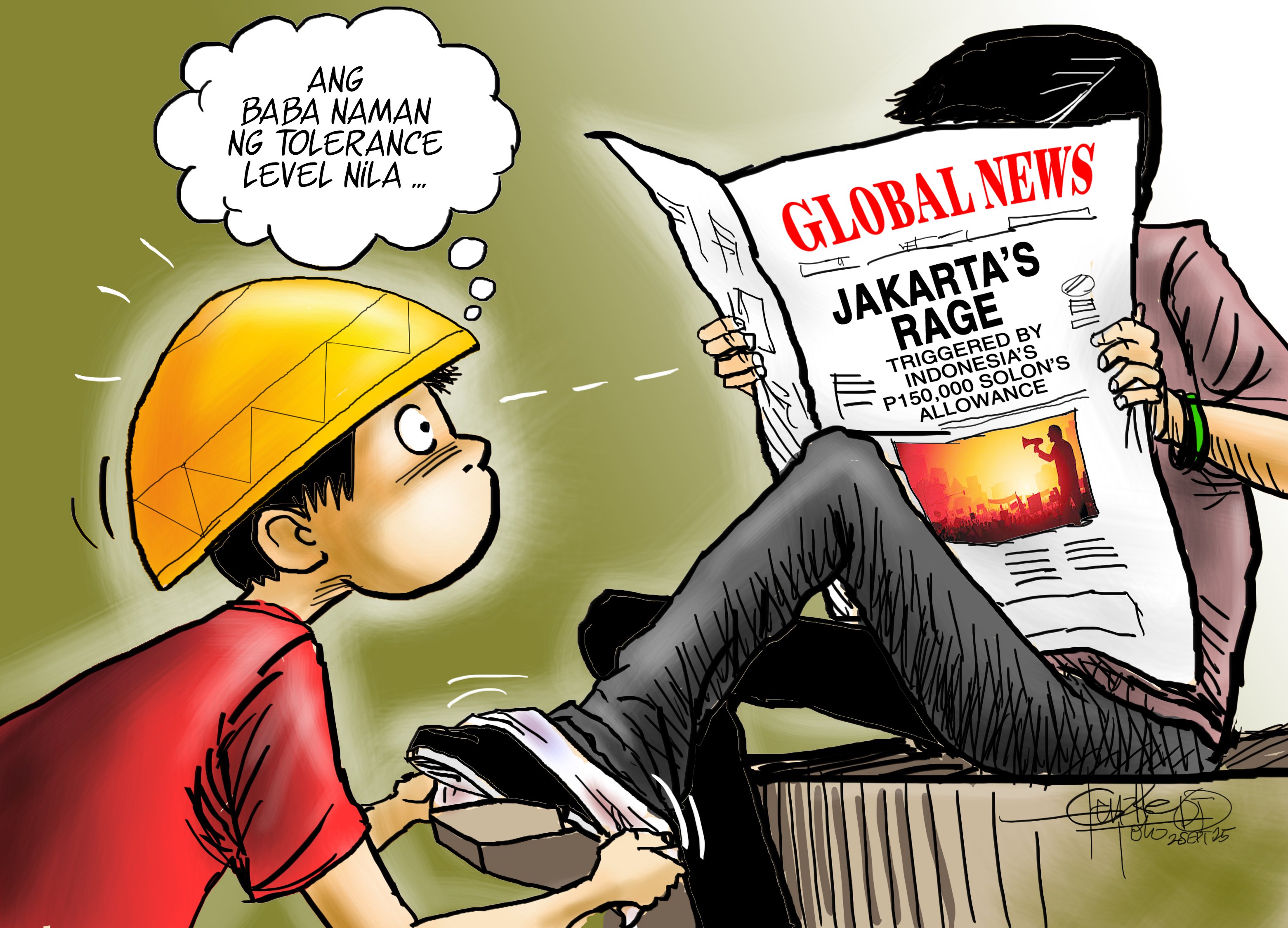 Jakarta an omen