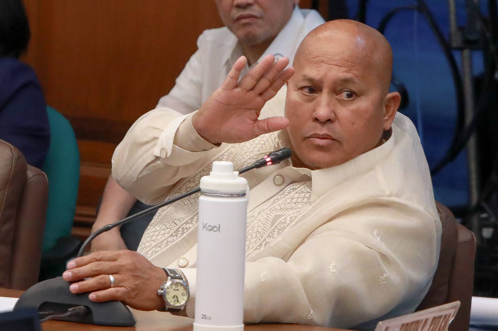 The Senate Blue Ribbon Committee, led by Senator Rodante Marcoleta, held a hearing on alleged ghost flood control projects. Among those in attendance were contractors summoned to respond to questions on the anomalies.