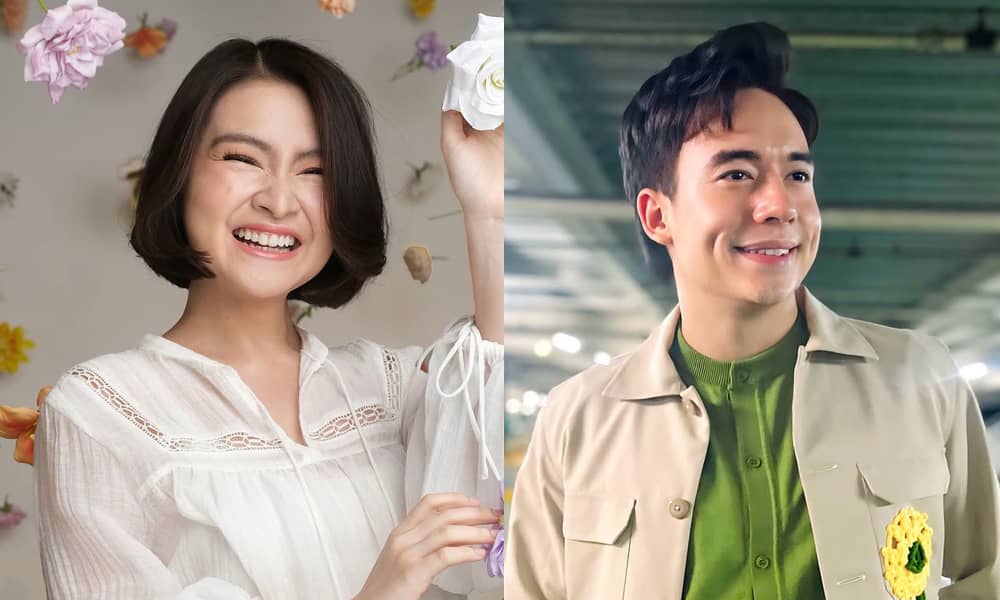 FROM left: Barbie Forteza and Jameson Blake.
