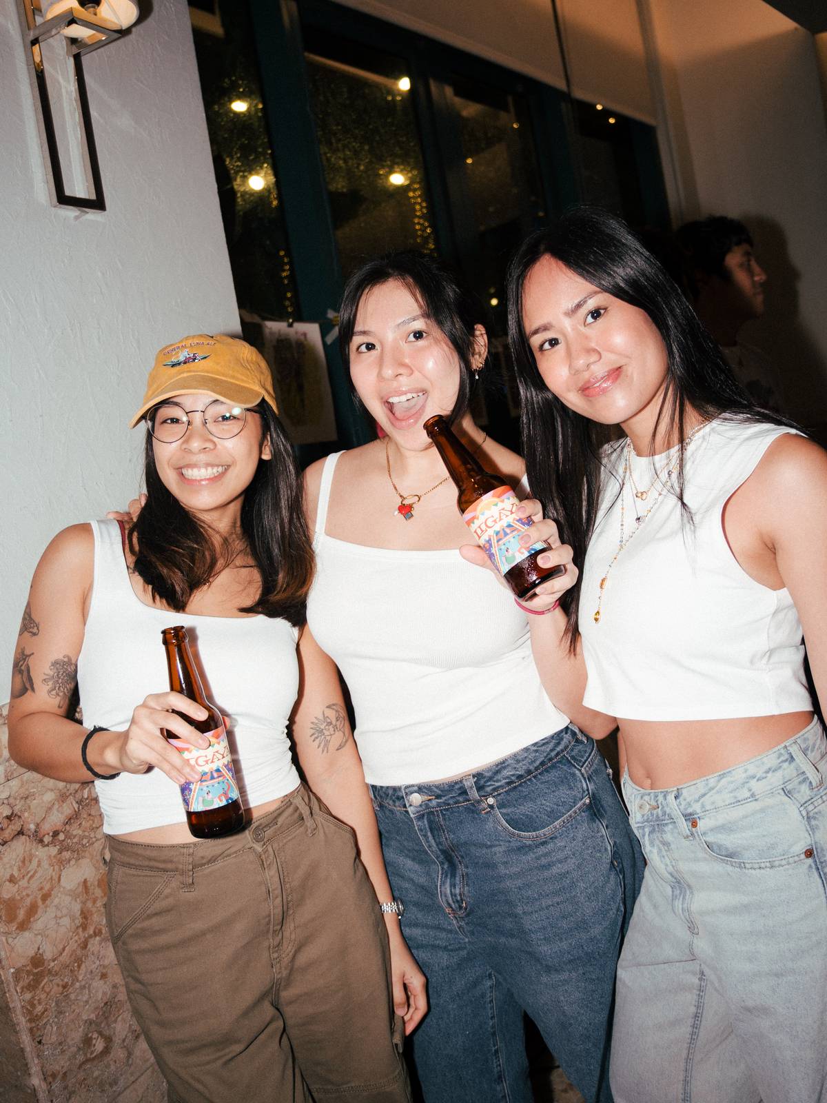 Chesca Pagulayan, Cass Fructuoso and Feliza Bueno.