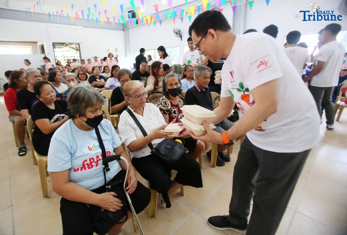 Ajinomoto Philippines, in partnership with Scholars of Sustenance (SOS) and Rescue Kitchen in Better World, distributed nutritious meals to senior citizens at San Lorenzo Ruiz Parish in Tandang Sora, Quezon City, on Tuesday, September 2, 2025. The activity is part of the company’s Sustainable Food Education Awareness program.