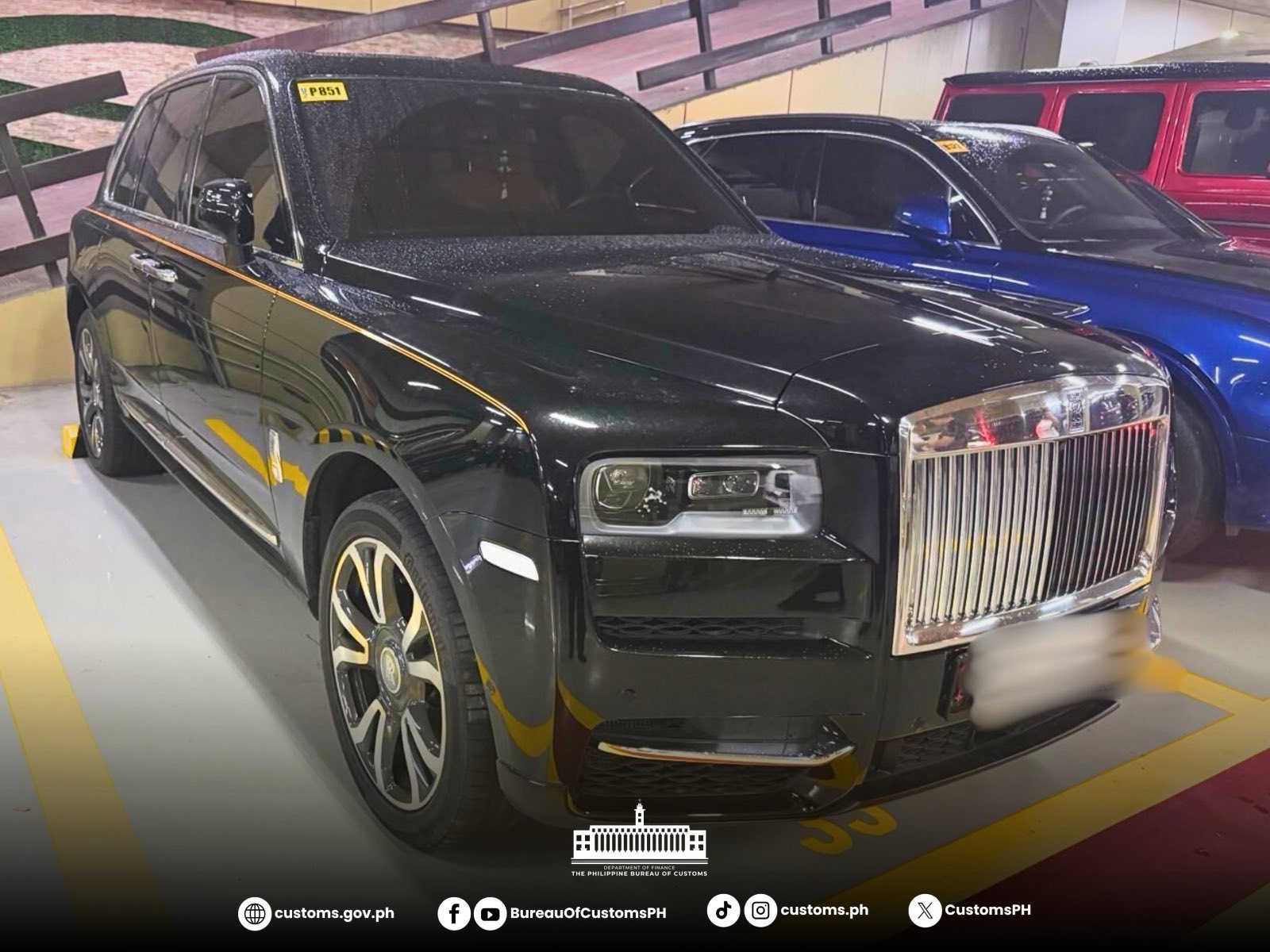 BoC nakalikom ng halos P26M mula sa 3  luxury cars ng mga Discaya