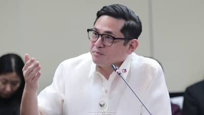 Sen. Bam Aquino 📸 Wendell D. Alinea / Senate Social Media Unit)