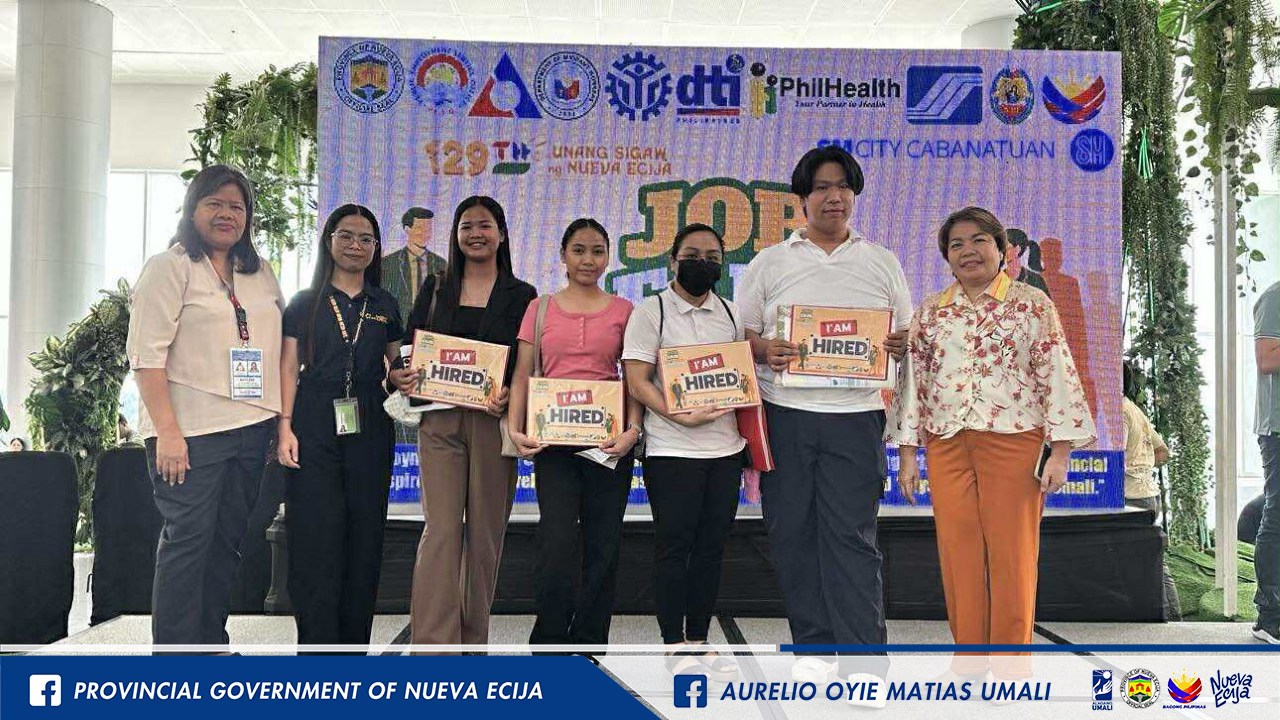 4,688 jobs offered at 129th Unang Sigaw in Nueva Ecija
