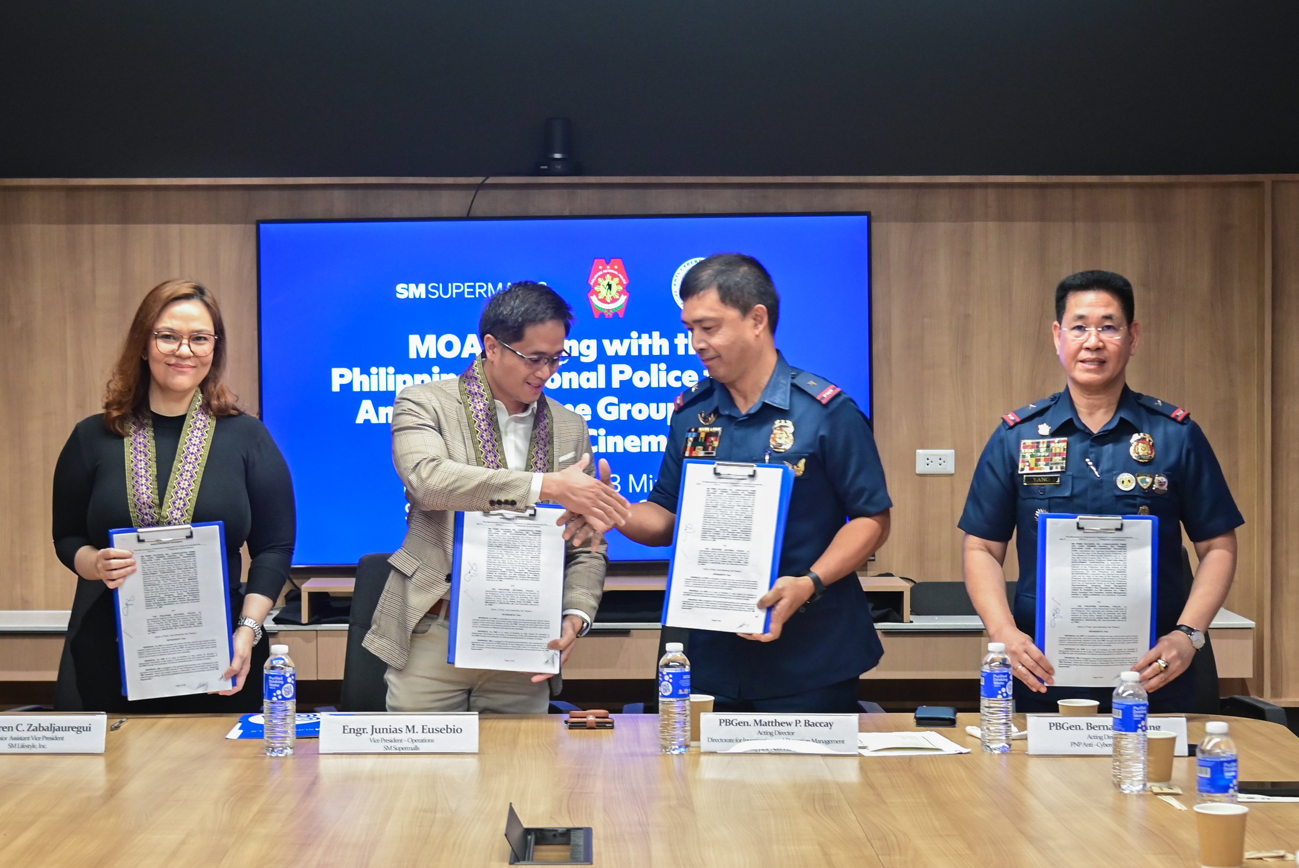SM Supermalls joins forces with PNP to fight cybercrime