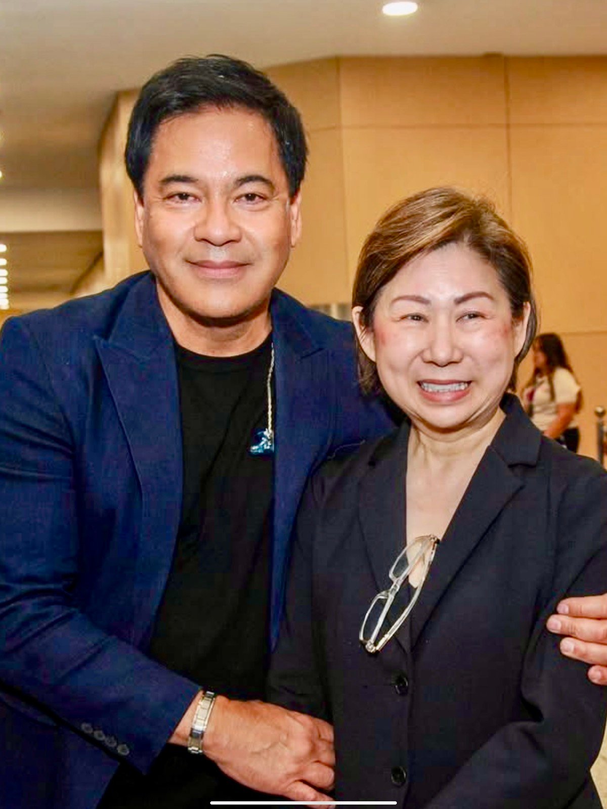 MARTIN Nievera and Tessie Sy Coson.