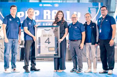NU retires Belen’s No. 4