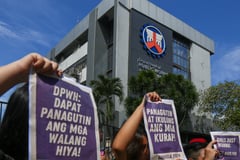 Students stage protest vs corruption in DPWH