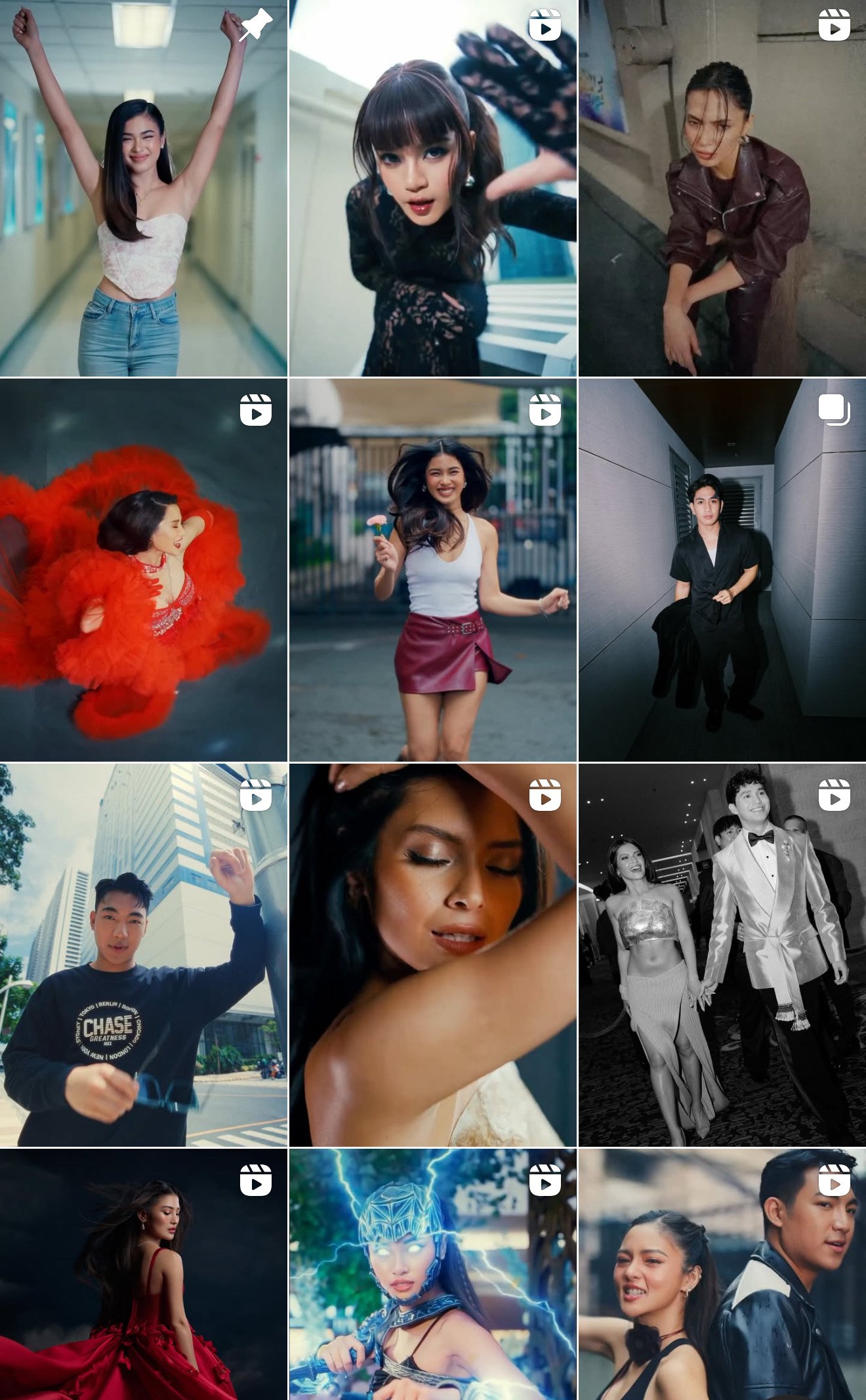 A few of Santiago’s collaborations with celebrities.