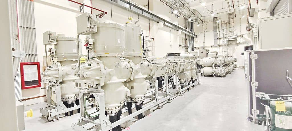 Supporting economic hubs. Meralco’s recently commissioned the ASEANA 115 kV-34.5 kV GIS Substation in Parañaque City ensures a more reliable and stable power supply to serve the booming ASEANA City and nearby developments.