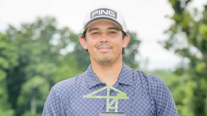 KEANU Jahns smiles after overcoming a powerhouse field to close with a five-under 65 for a total of 262 and rule the ICTSI Bacolod Golf Challenge on Friday at the Bacolod Golf and Country Club.