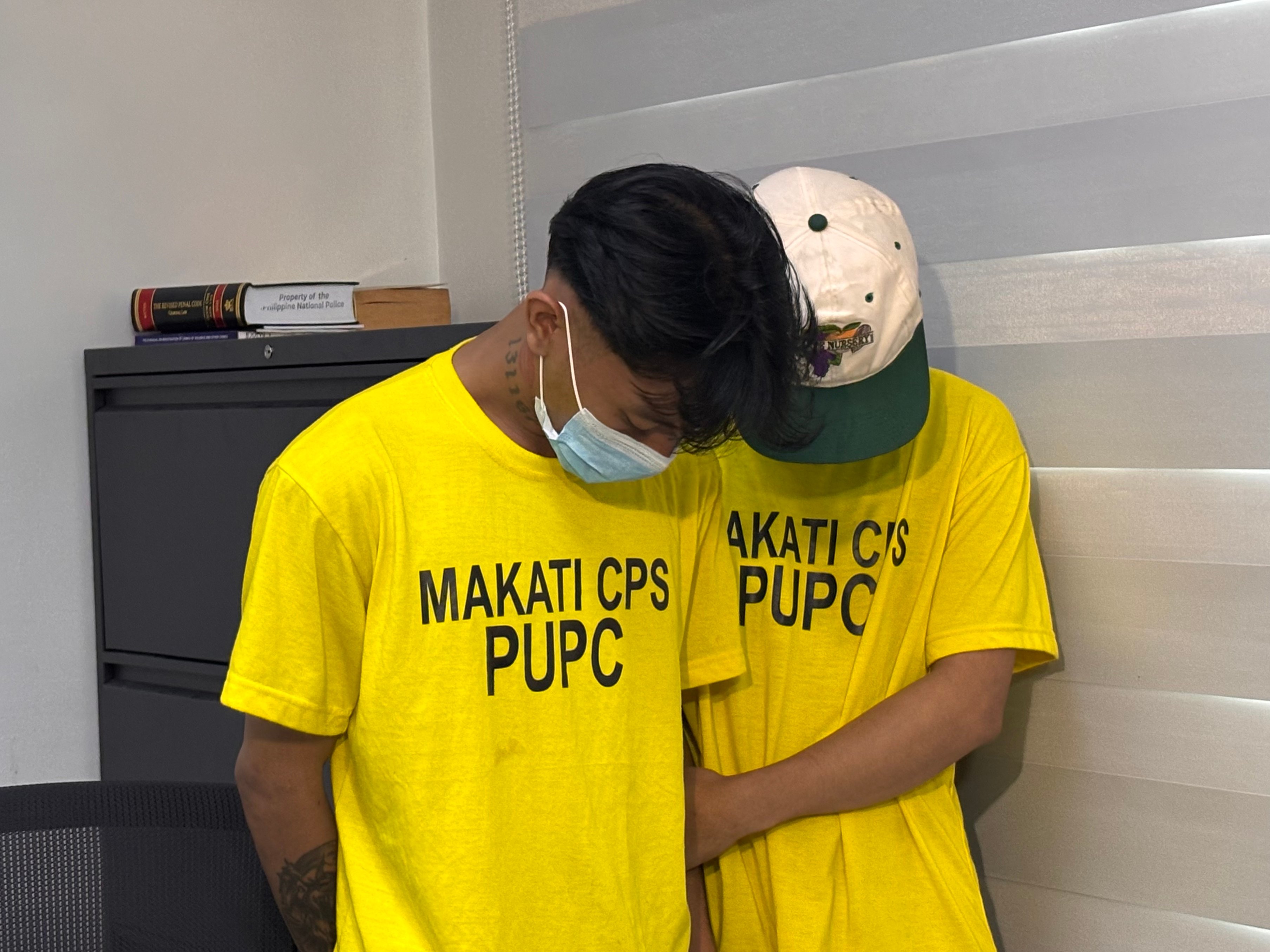 Makati police nab suspects who robbed call center worker at gunpoint
