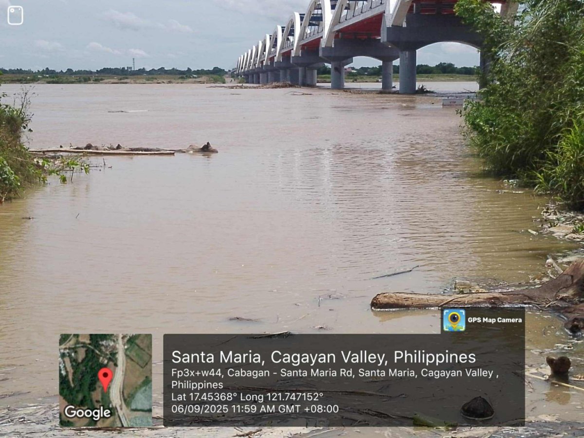 Overflow Bridge 1, Sta. Barbara, Cagayan-Apayao Road, Cagayan, photo from Tuao side, closed due to scoured bridge approach