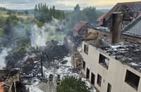 Lightning strike sparks devastating fire in German village