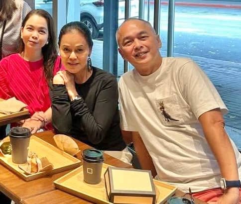 Melanie Tan, Rhoda Aldanese and Joel Nuñez.