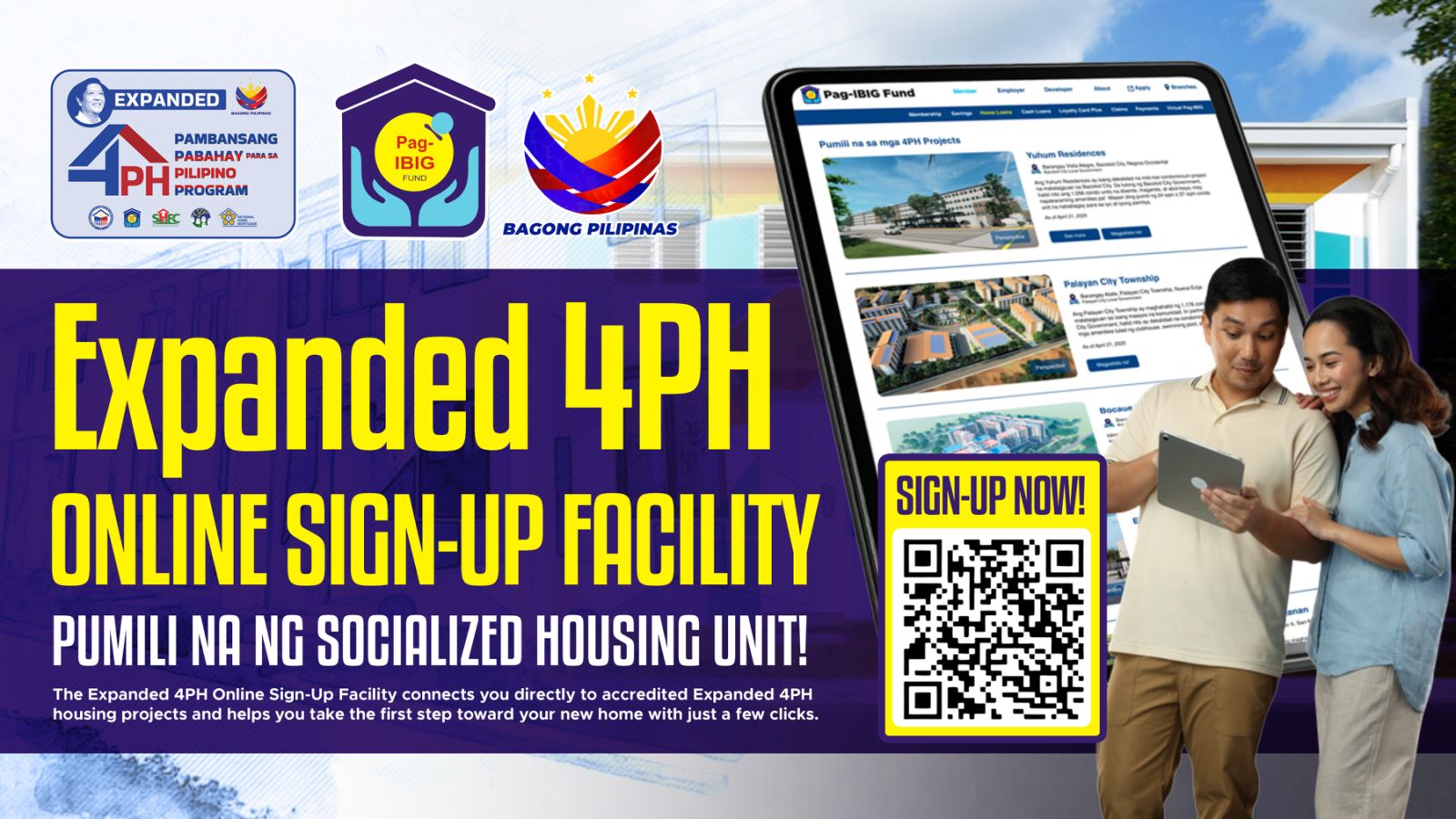 Over 25,000 Filipino workers register for socialized housing under expanded 4PH