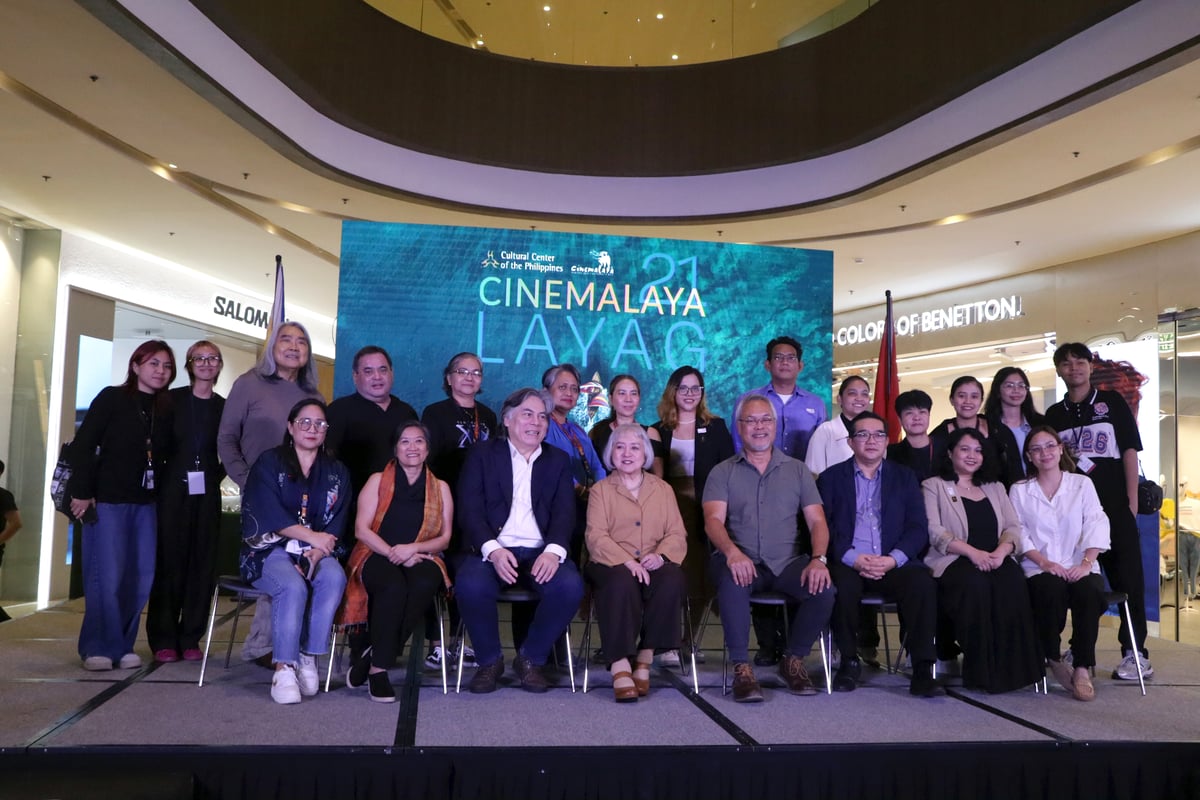 CINEMALAYA 21: Layag sa Alon, Hangin at Unos press conference at Shangri-La Plaza.