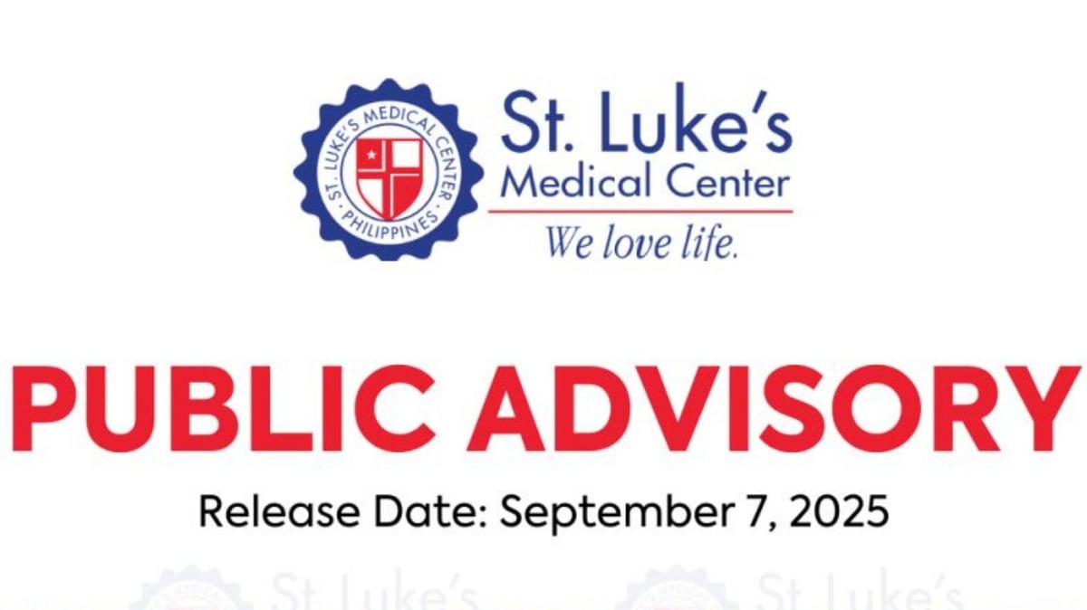 St. Luke's Medical Center: Public Advisory