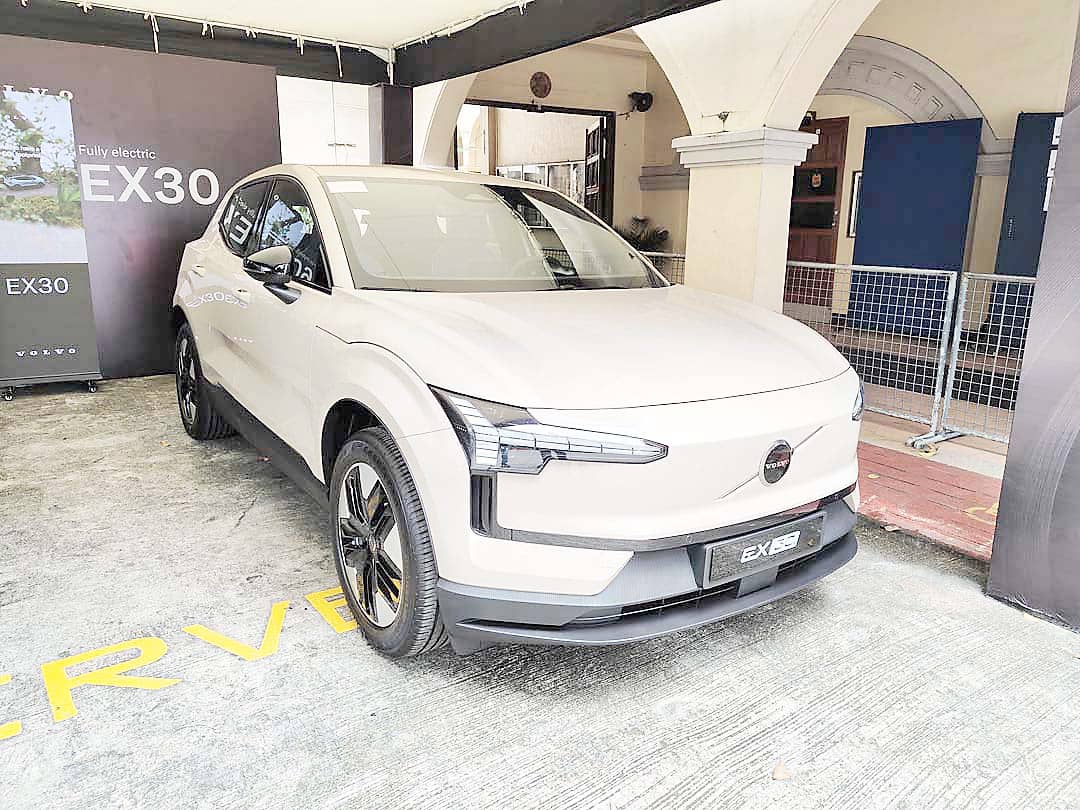 THE Volvo XC60 and EX30 are on display, highlighting safety and innovation beyond the forum stage.