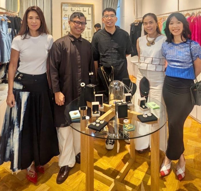 Trickie Lopa, Adam Pereyra, Allan Matudio, Malou Pineda and Esme Palaganas.