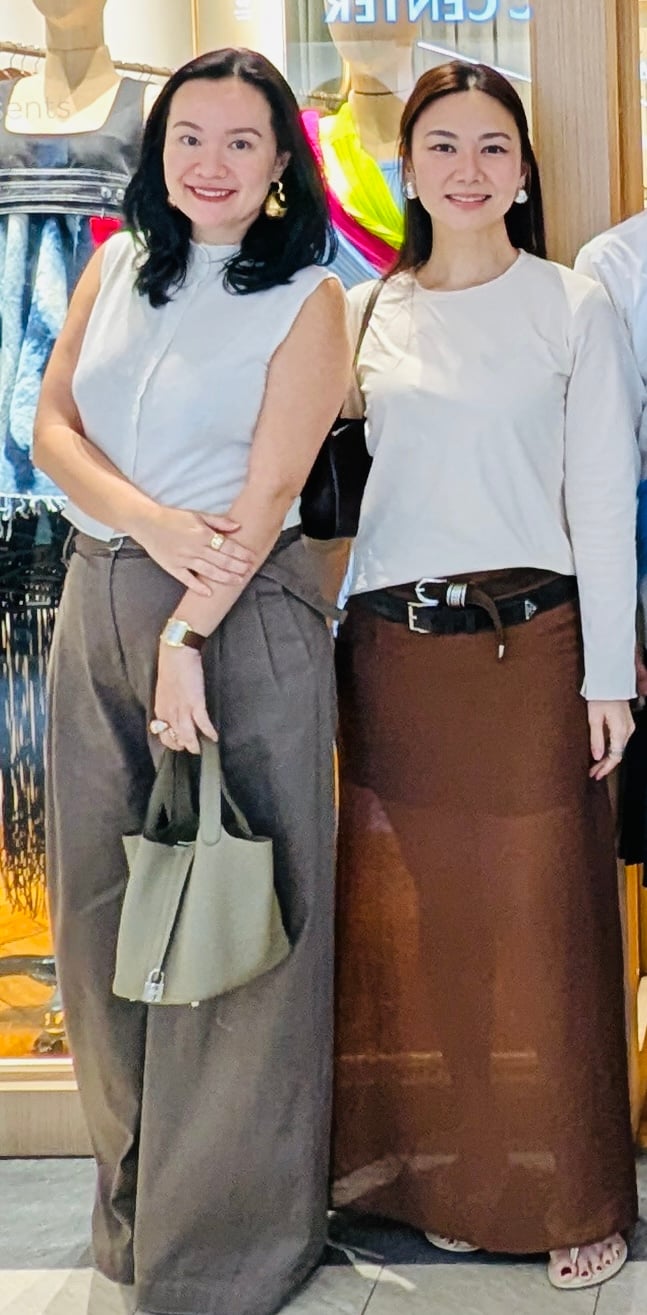 Comme Ci’s Nicole Whisenhunt and Kai Lim.