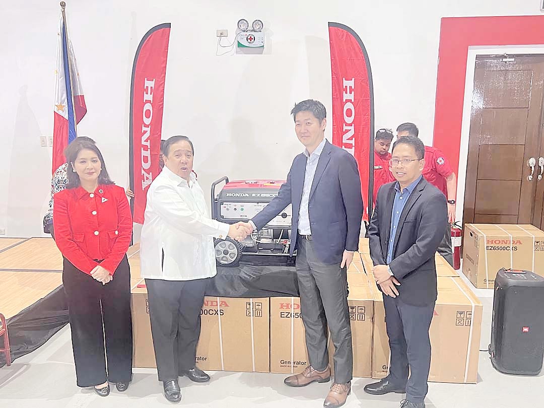 Honda powers PRC relief with 140 generators
