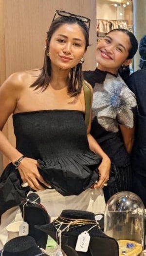 Vogue Philippines’ Pam Quiñones and Ticia Almazan.