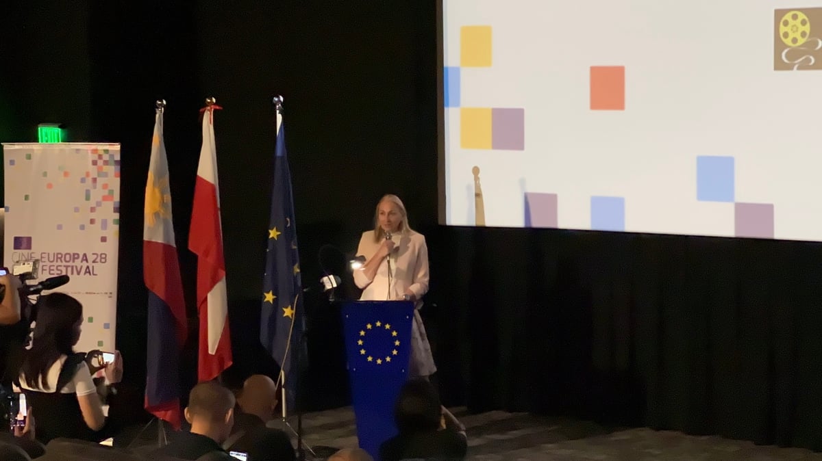Anna Krzak-Danel, Charge d'Affaires of the Embassy of Poland in the Philippines.