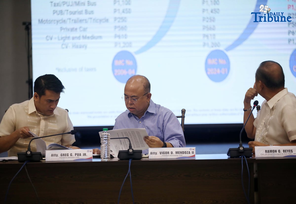 LTO holds public consultation on driver’s license process and CTPL benefits
On Monday, September 8, 2025, LTO Chief Assistant Secretary Atty. Vigor Mendoza II led a public consultation with various transportation groups regarding the proposed new process for driver’s licenses and the increase in Compulsory Third-Party Liability (CTPL) benefits with premium adjustments, held at the LTO Central Office in Quezon City.