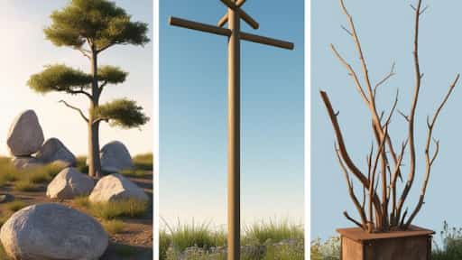 Illustrations of the three different perch types examined in the studies. Illustrations were made with the use of artificial intelligence on Canva (Magic Studio).